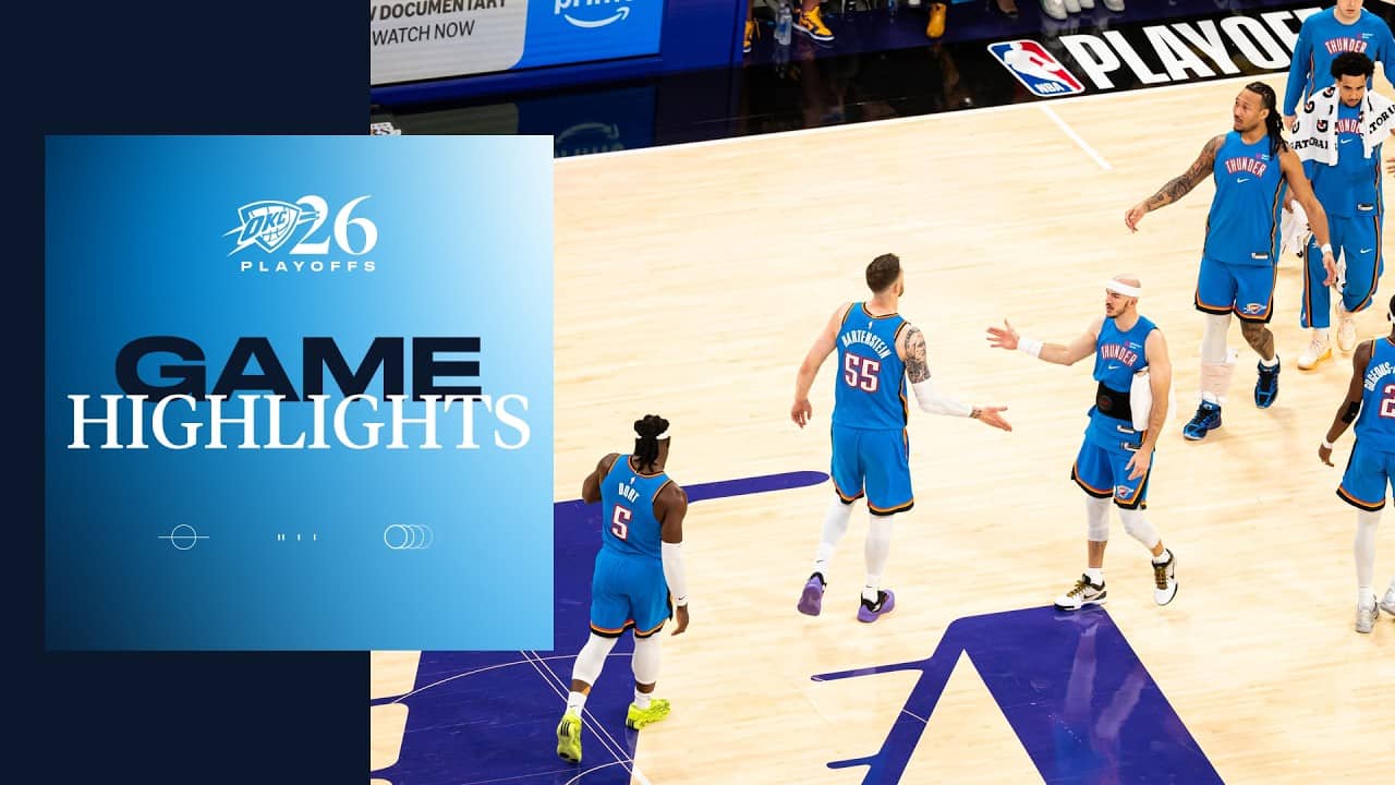 OKC Thunder at Los Angeles Lakers | Playoffs | WCS Game 4 | Game Highlights | May 11, 2026