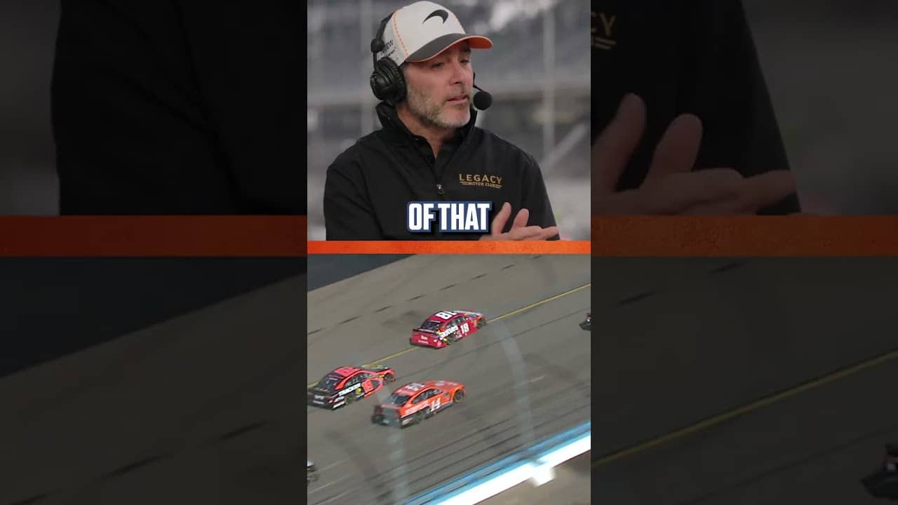 Jimmie Johnson remembers #NASCAR Icon, former teammate and rival Kyle Busch #kylebusch #racing