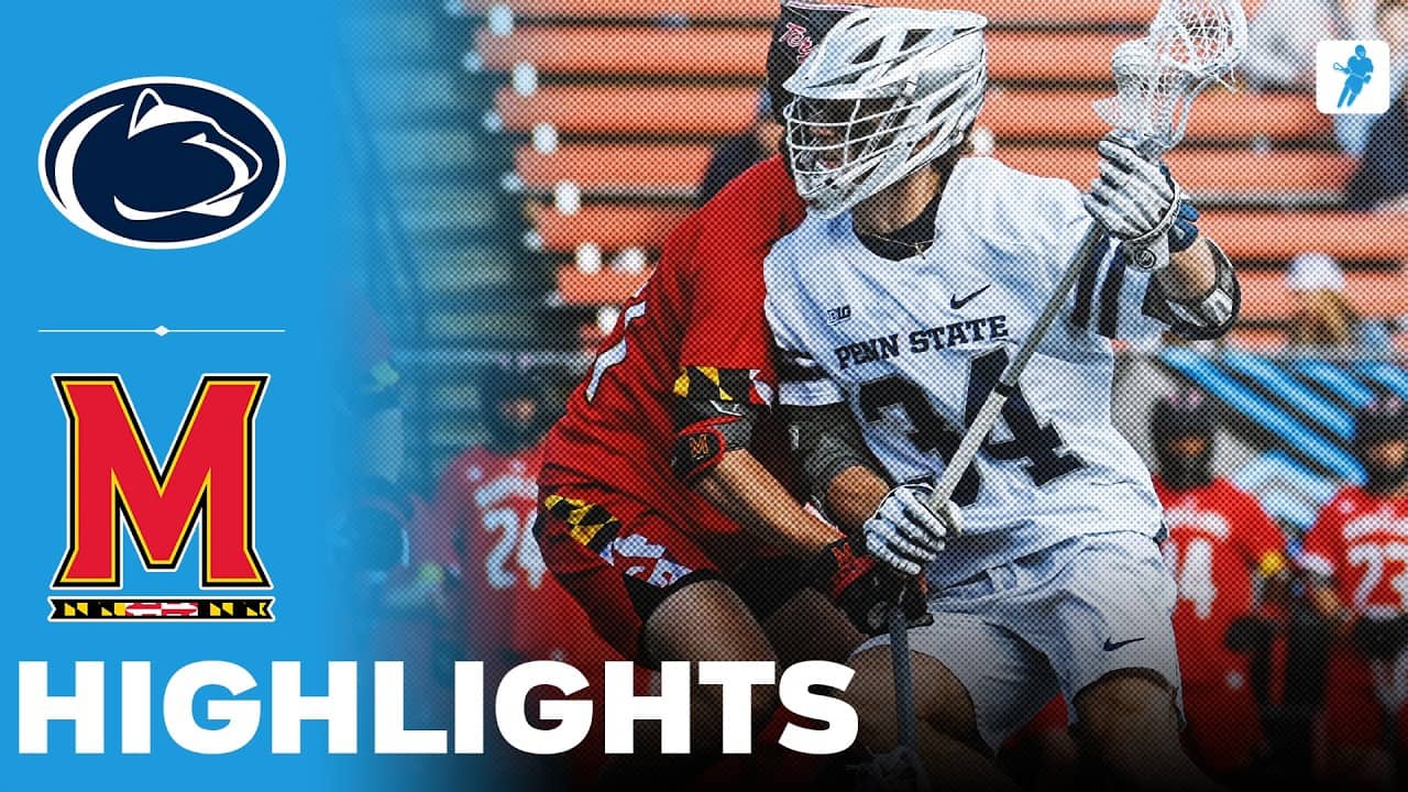 Penn State vs Maryland | NCAA College Lacrosse | Highlights - April 30, 2026