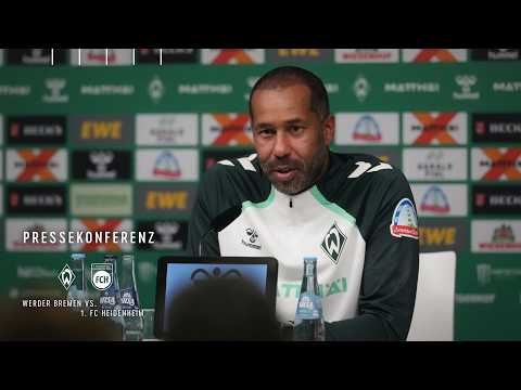 Pressekonferenz vor Heidenheim I Werder Bremen vs. 1. FC Heidenheim