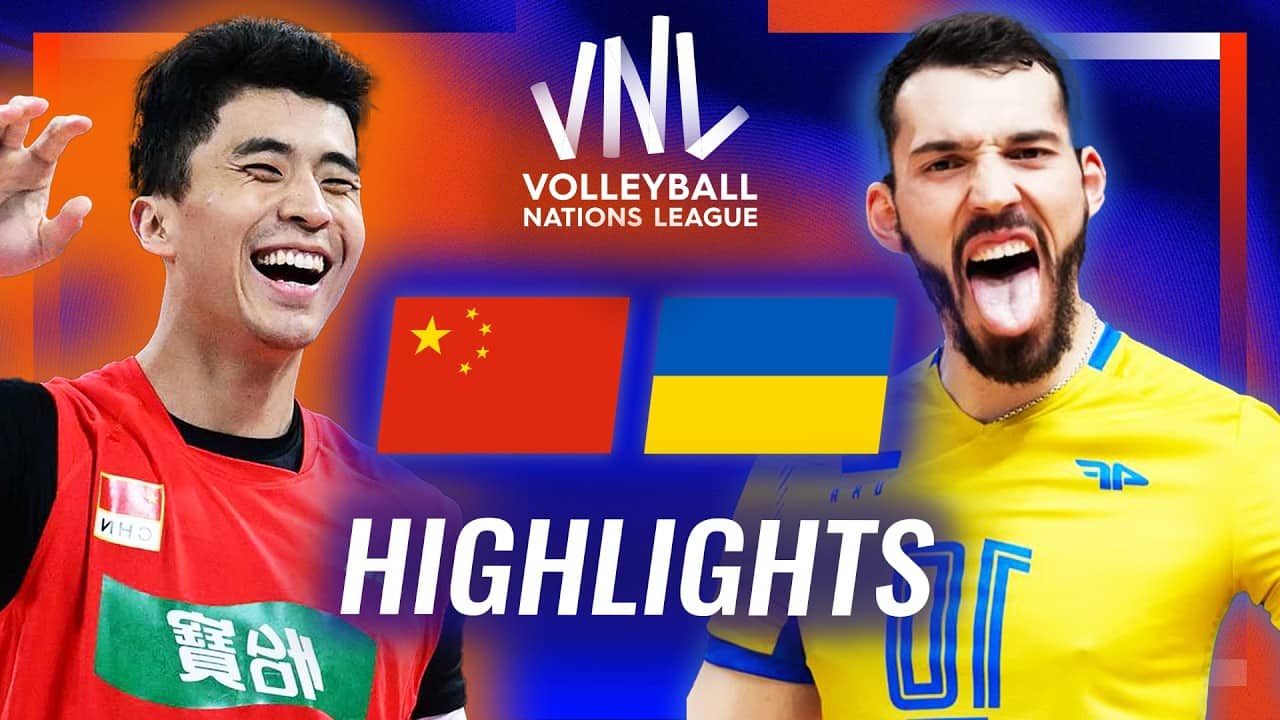 China 🇨🇳 vs. Ukraine 🇺🇦 - Highlights | Week 1 | Men's VNL 2026