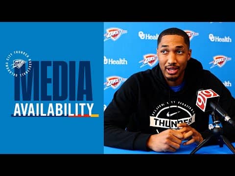 Practice Media Availability with Aaron Wiggins | January 26, 2026 | OKC Thunder