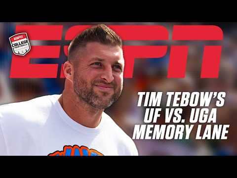 Tim Tebow's Memory Lane: EverBank Stadium walkthrough ahead of Florida vs. Georgia 👏 | SEC Network