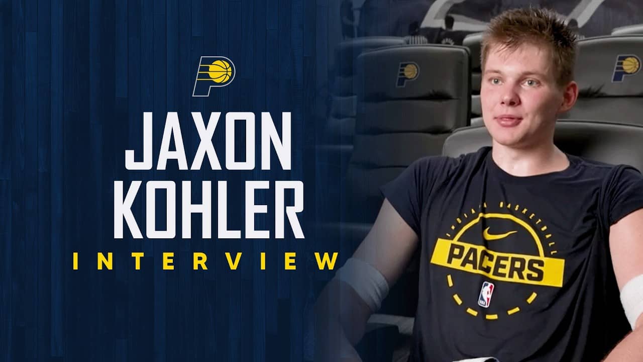 Jaxon Kohler 1-on-1 Interview | Indiana Pacers Prospect Workouts