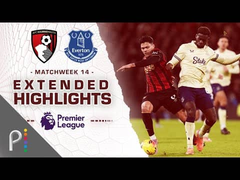 Bournemouth v. Everton | PREMIER LEAGUE HIGHLIGHTS | 12/2/2025 | NBC Sports