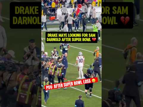 Scenes after Super Bowl LX 😔