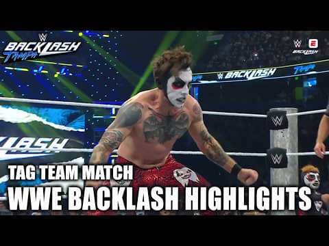 Danhausen and Minihausen vs. The Miz and Kit Wilson | Backlash Highlights | WWE on ESPN
