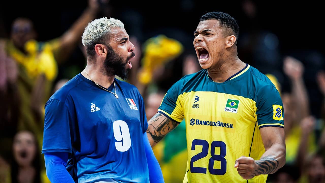 Darlan Souza vs Earvin N'Gapeth | Crazy Volleyball Battle !!!