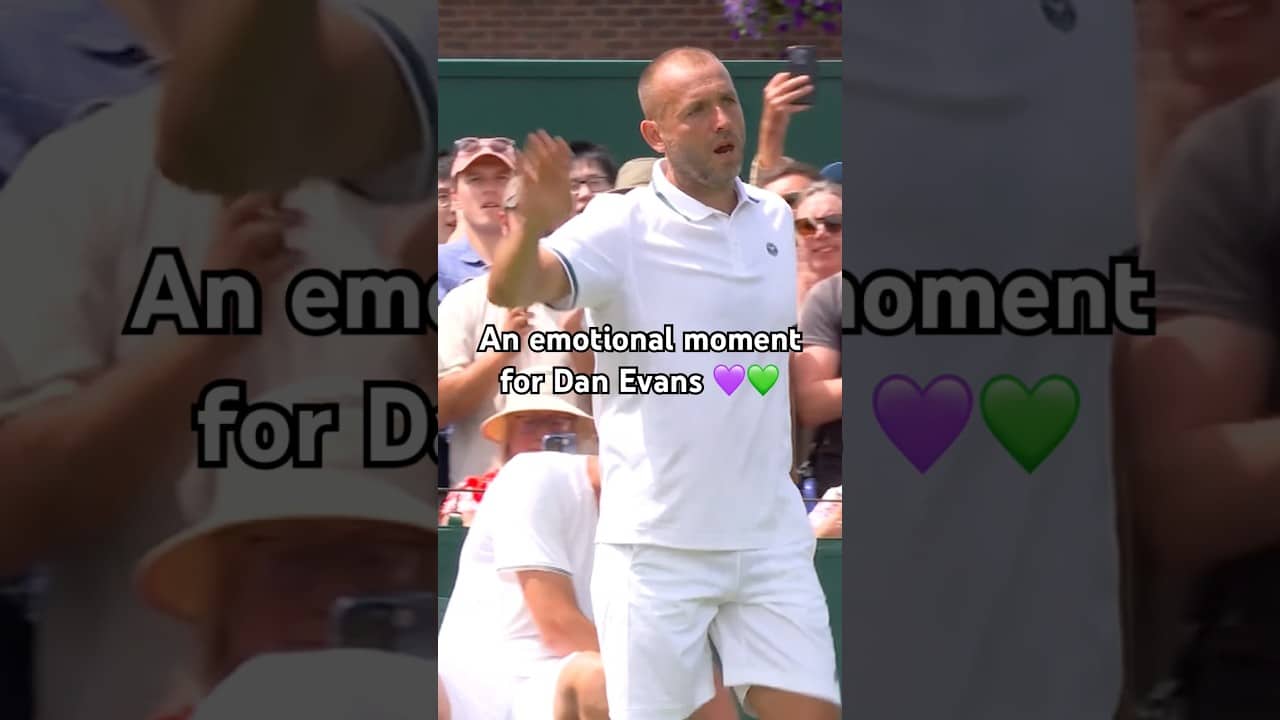 Dan Evans bids farewell after a stellar career 💜🇬🇧