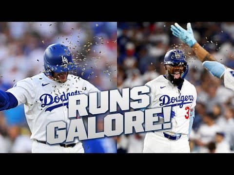 Max Muncy and Teoscar Hernández each homer TWICE 🤯 Dodgers rack up 12 runs, 17 hits!!