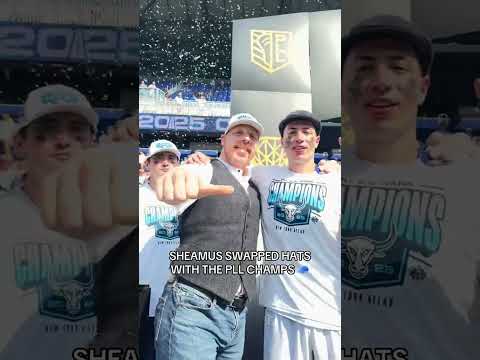 Sheamus repping the New York Atlas 🤝