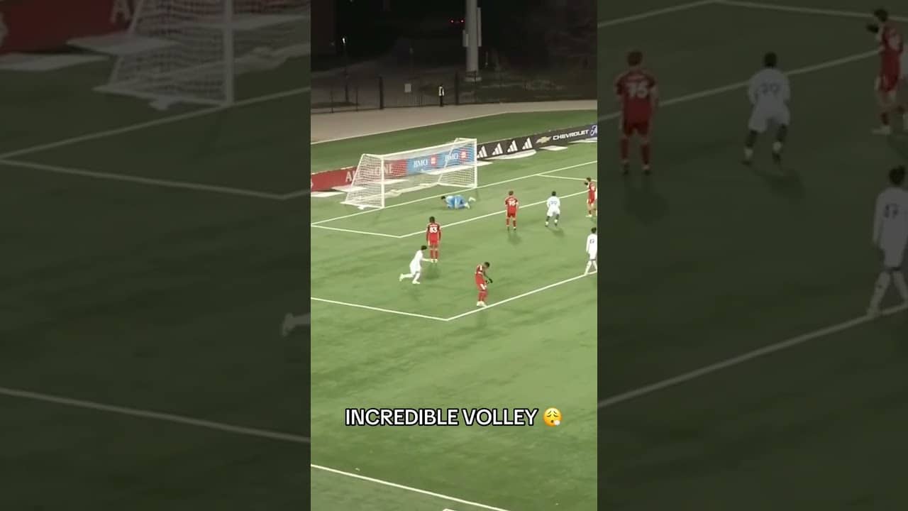 An incredible hit 🚀 #nycfc #mlsnext #soccershorts #footballclub #soccerskills #soccerplayer #golazo