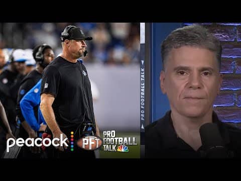 Dan Campbell opens up about Raheem Morris situation | Pro Football Talk | NFL on NBC