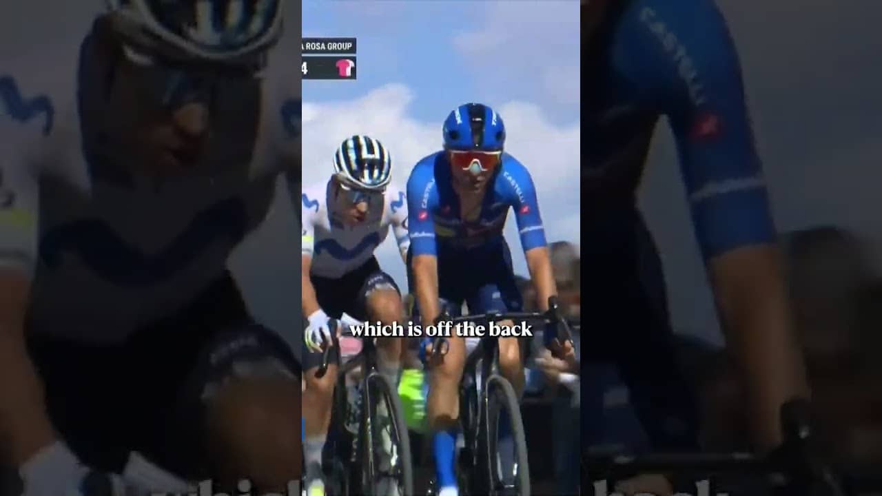 Giulio Ciccone won yet more fans with his aggressive racing on Stage 19 of the Giro 🙌