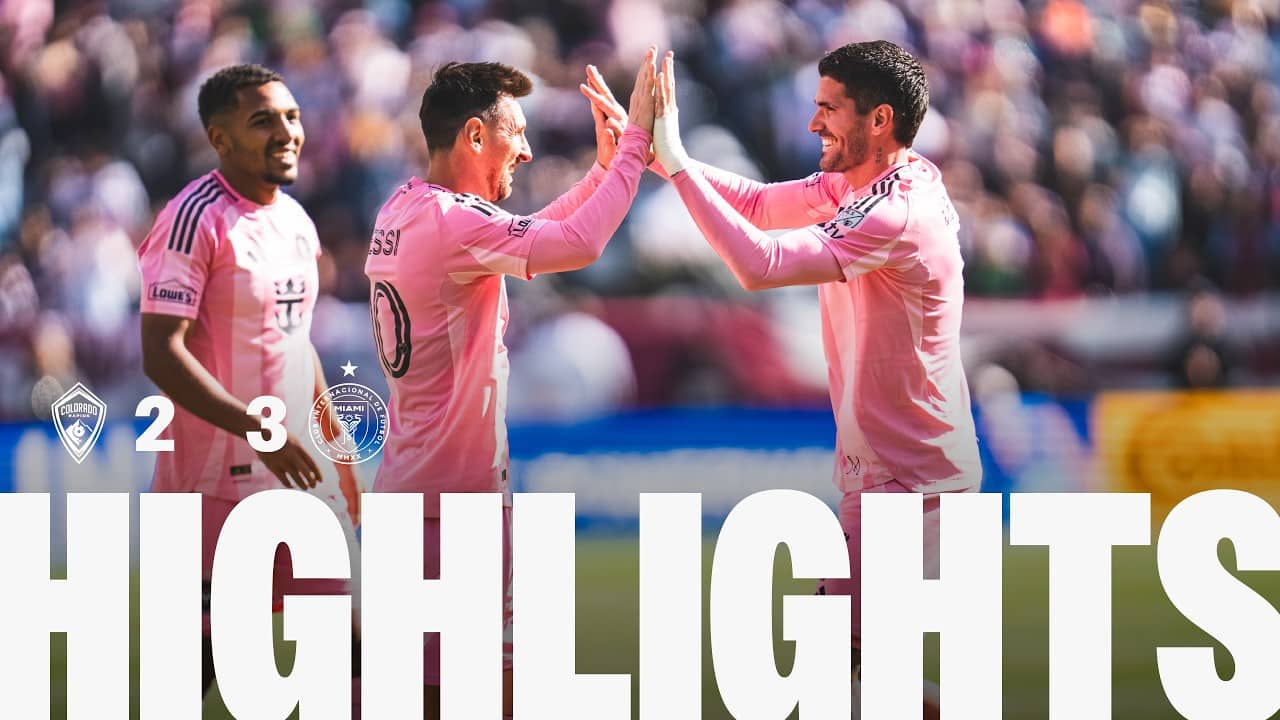 HIGHLIGHTS | Colorado Rapids vs Inter Miami CF