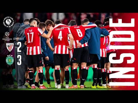 INSIDE I Athletic Club 2-3 Sporting CP I Champions League 2025/26 J8