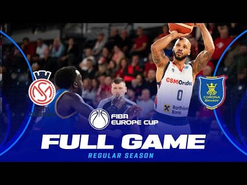 LIVE - CSM CSU Raiffeisen Oradea v CSM Corona Brasov | FIBA Europe Cup 2025-26 | Regular Season