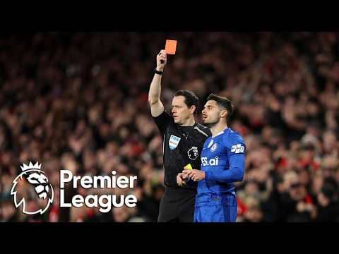 Chelsea's Pedro Neto sent off for second yellow card against Arsenal | Premier League | NBC Sports