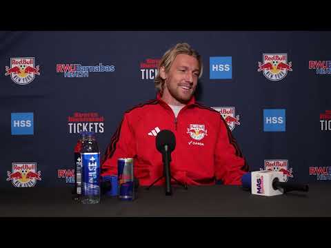 Emil Forsberg Press Conference | Red Bull New York Media Day 2026