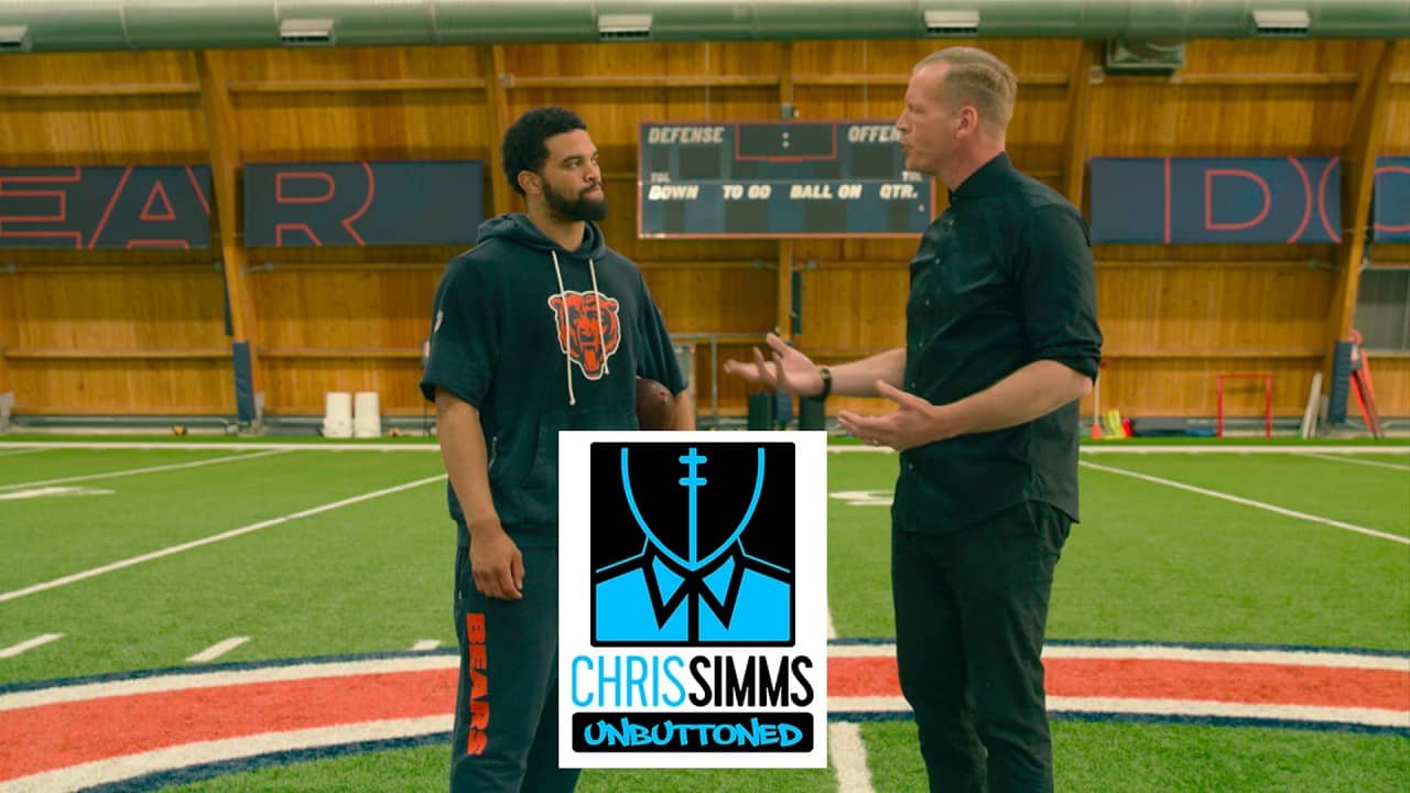 Being on Madden cover a 'childhood dream' for Caleb Williams | Chris Simms Unbuttoned | NFL on NBC
