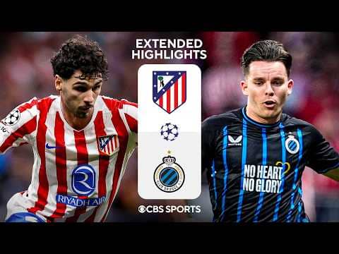 Atlético Madrid vs. Club Brugge: Extended Highlights | UCL Knockout Play-offs - Leg 2 | CBS Sports