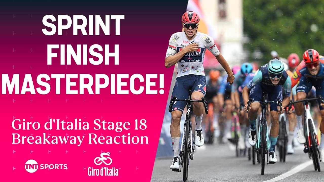 Giro d'Italia Stage 18 REACTION: Soudal Quick-Step find the perfect way to win! 🔥