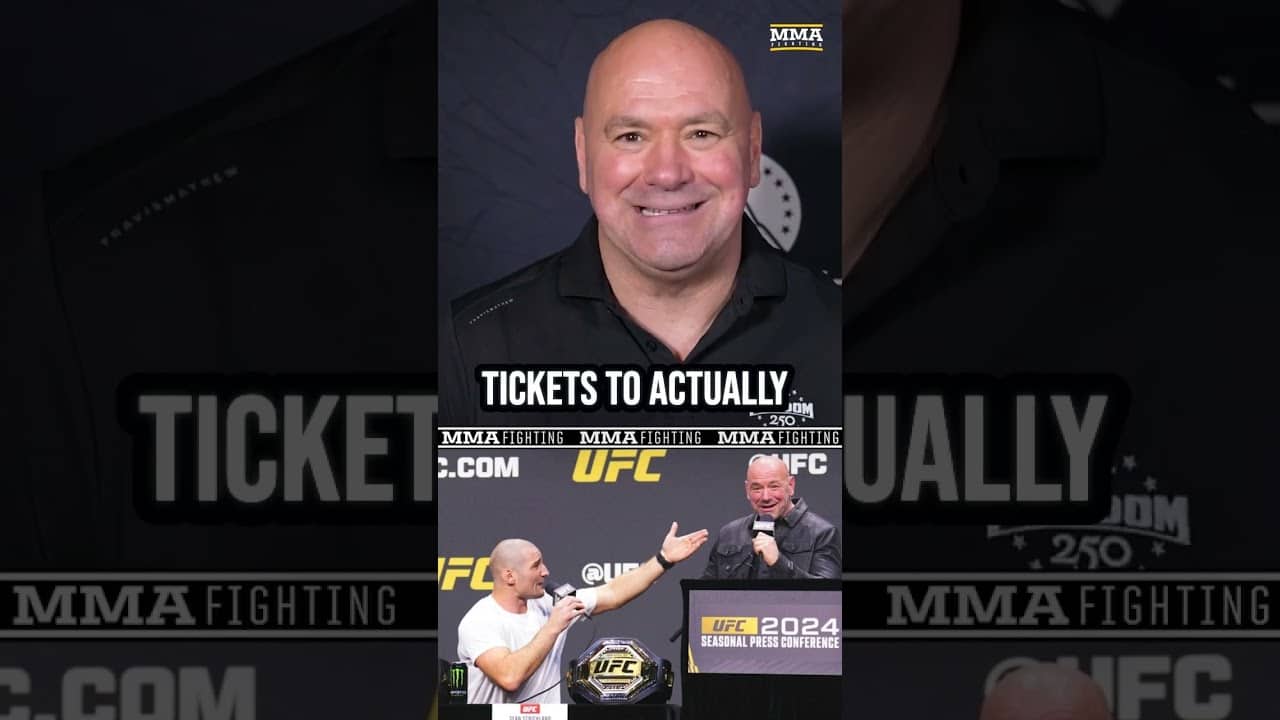 'Sean Strickland is NOT BANNED': Dana White reacts to Strickland's comments - MMA Fighting