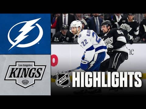 Lightning vs. Kings | NHL Highlights | January 01, 2026