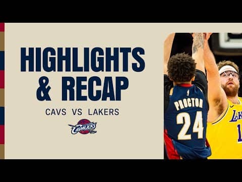 Cavs vs Lakers | Game Highlights & Recap | 01.28.2026