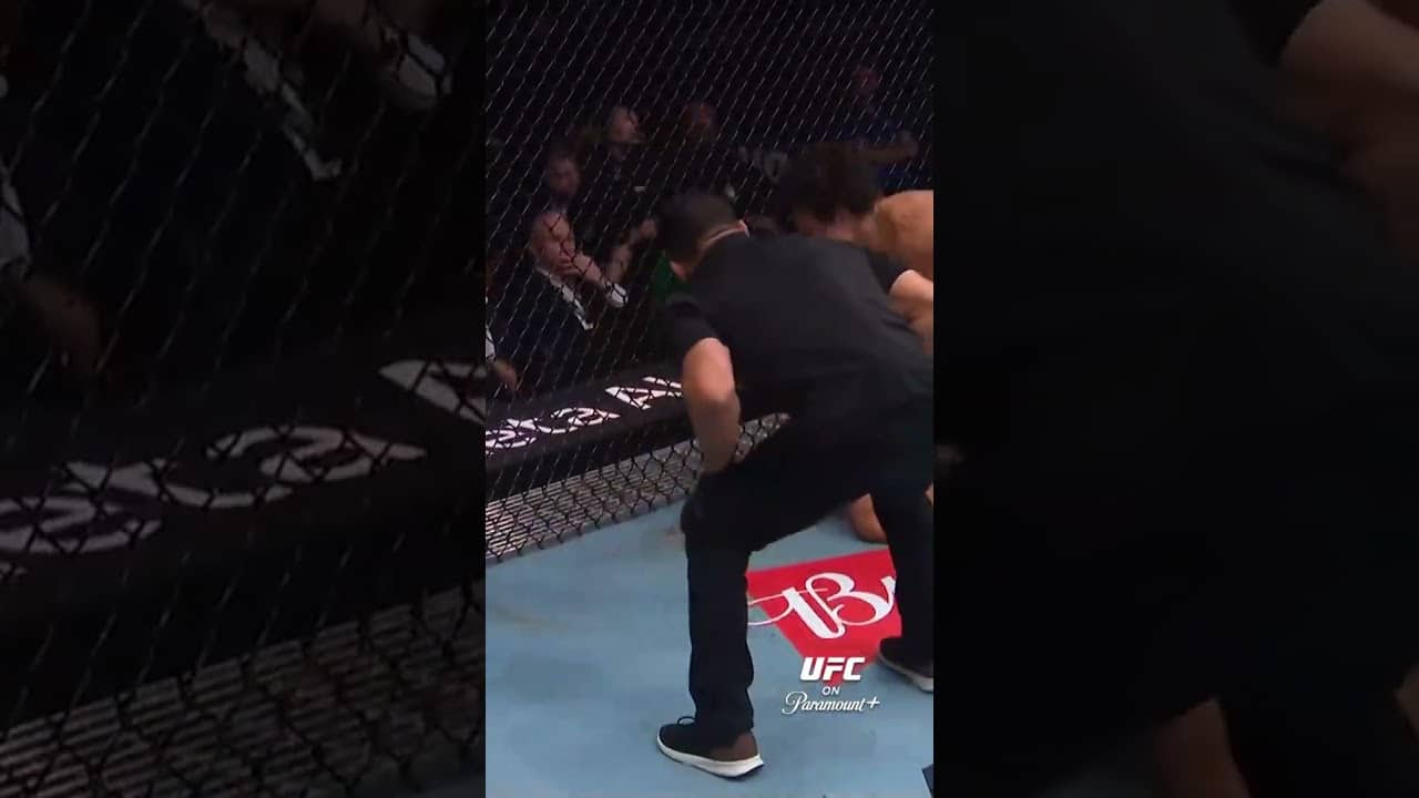 DOUBLE KNOCK DOWN! #ufc328