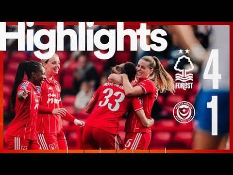 Boye-Hlorkah WORLDIE! 🔥 | Forest Women 4-1 Portsmouth | Barclays WSL2 Highlights
