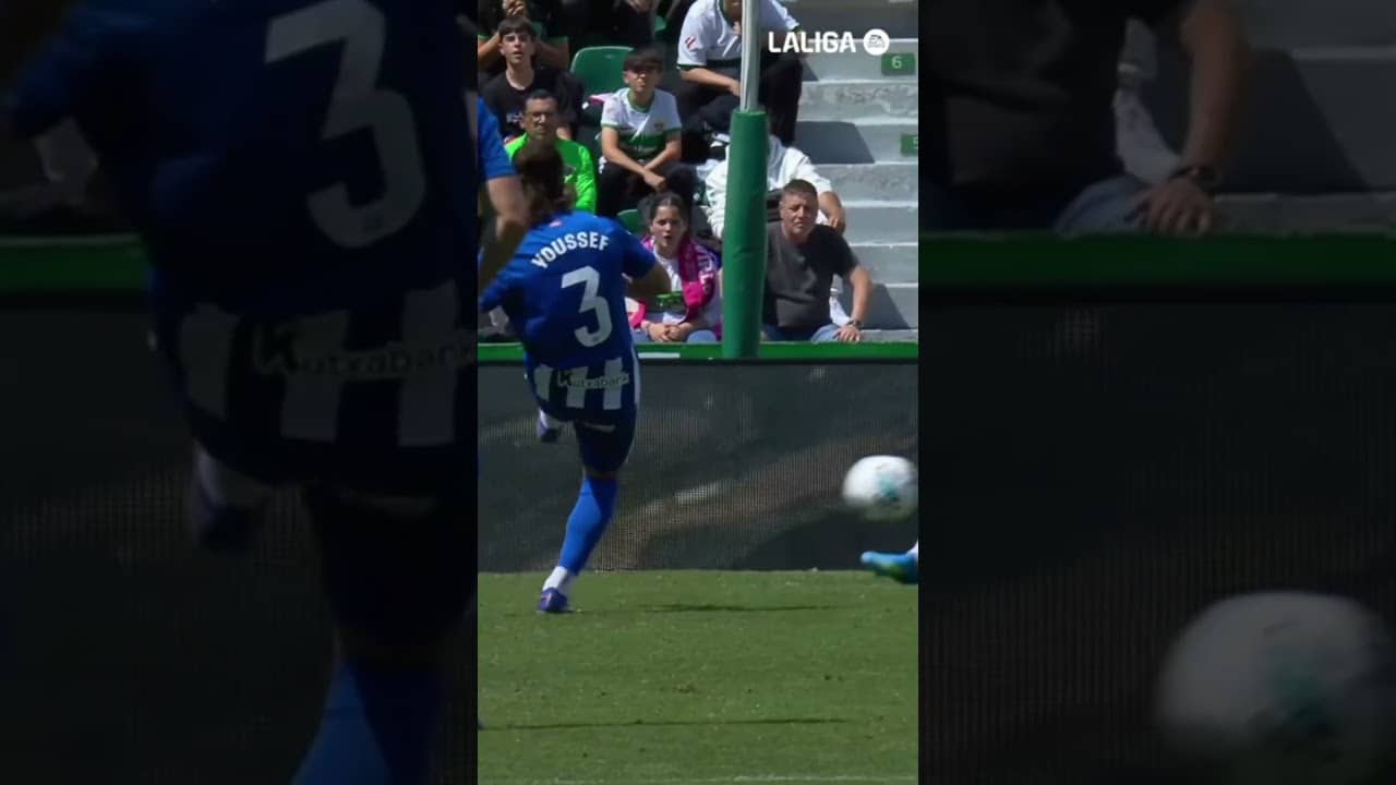 ¡Al palo Mañas! 😫 #ElcheAlavés #LaligaHighlights #GoazenGlorioso