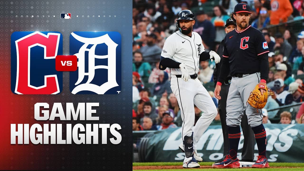 Guardians vs. Tigers Highlights (5/20/26) | MLB Highlights