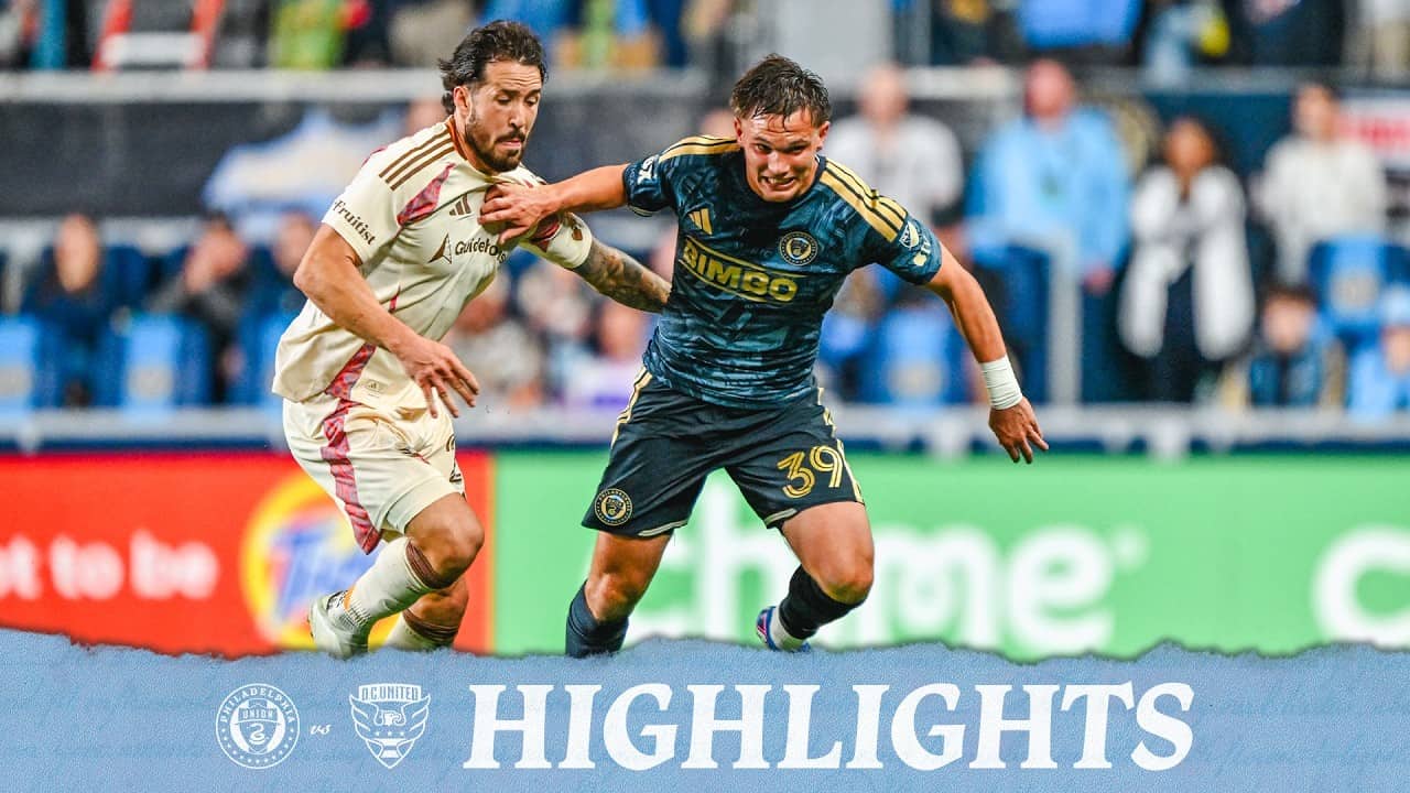 Match Highlights: Philadelphia Union vs D.C. United 4/18/26