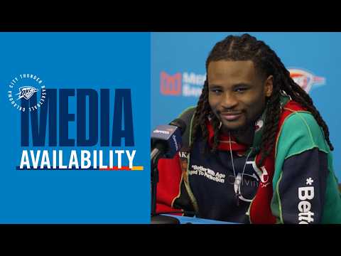 Cason Wallace on his double-double and Thunder's hot start | Postgame Media | February 22, 2026