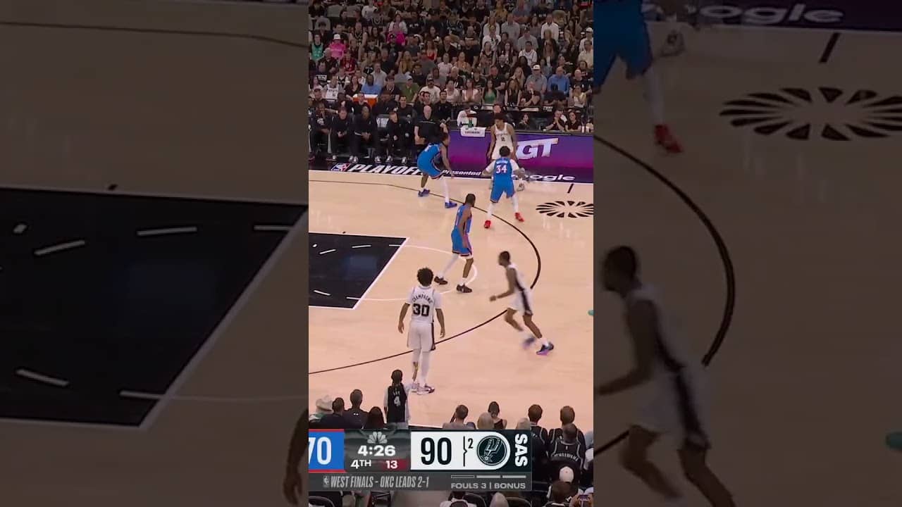 THAT DUNK WAS NASTY 😮‍💨🔥#spurs  #nba #dylanharper 📺 NBC | Peacock