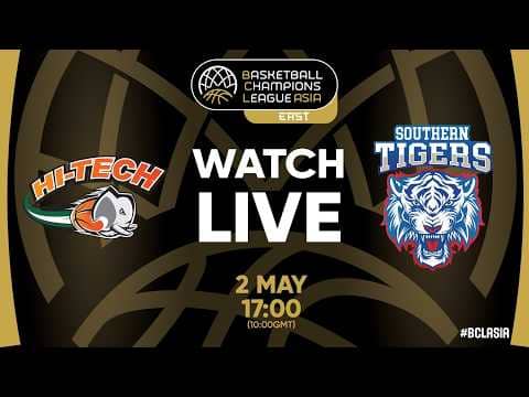 LIVE - Hi-Tech Basketball Club v Johor Southern Tigers | #BCLASIA 2026 | Group Phase