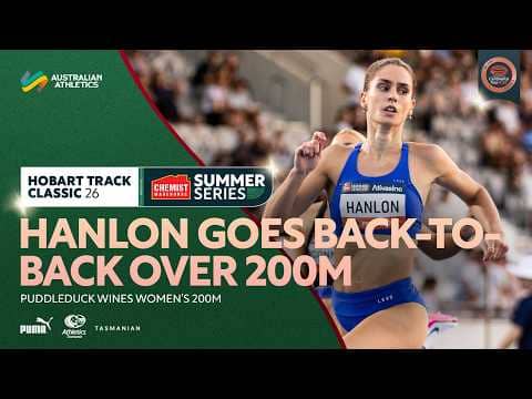 Women's 200m Final | 2026 Hobart Track Classic