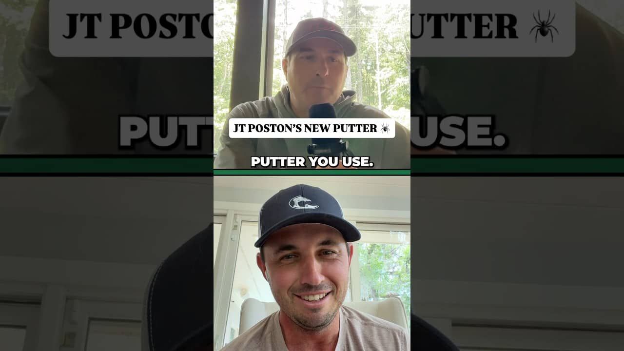 JT Poston’s new putter is a CHEAT CODE. @TAYLORMADEGOLF