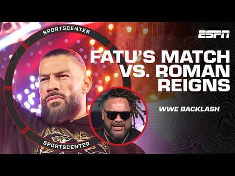 Jacob Fatu will ‘FOR SURE’ become the World Heavyweight Champion at WWE Backlash 🔥 | SportsCenter