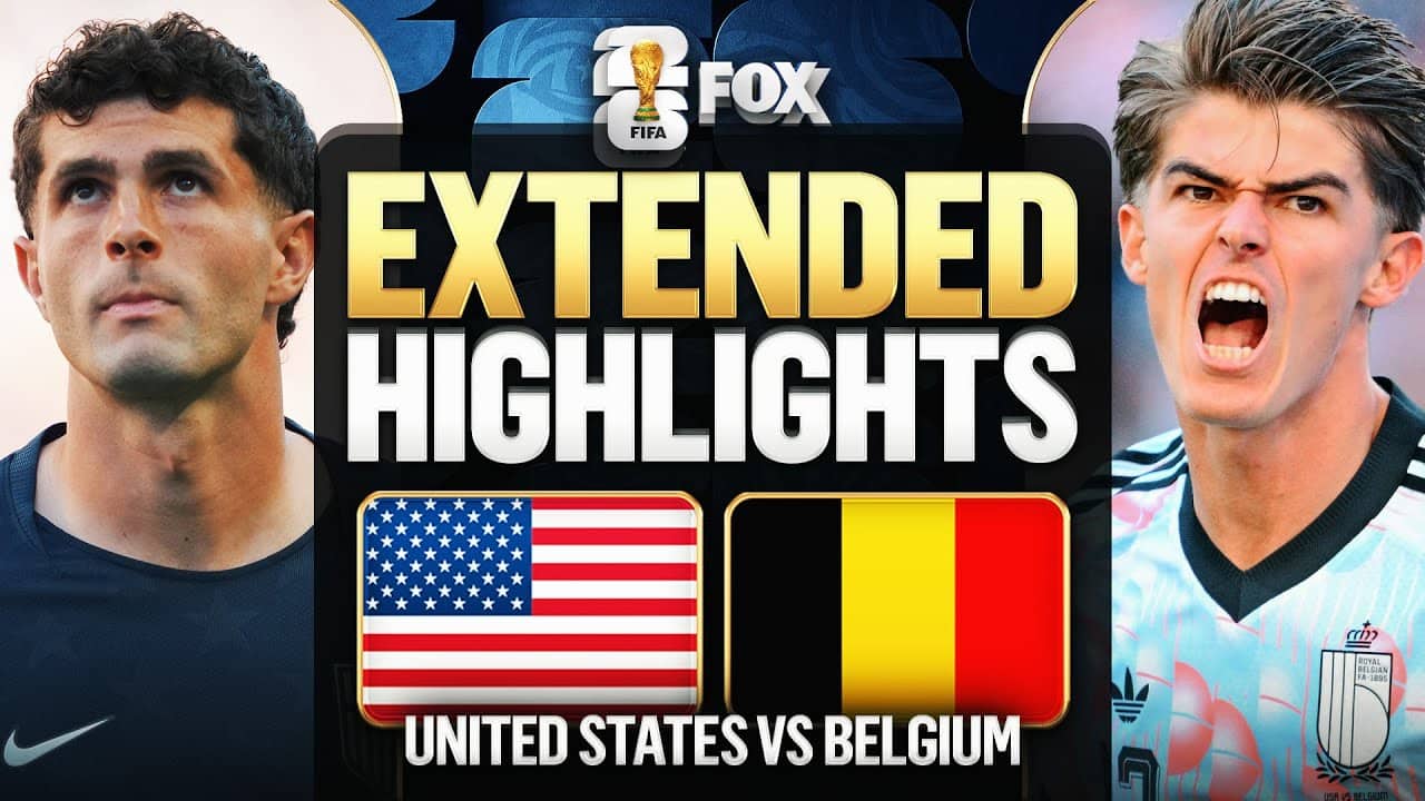 United States vs Belgium Highlights 🌎🏆 2026 FIFA World Cup™ | Round of 16