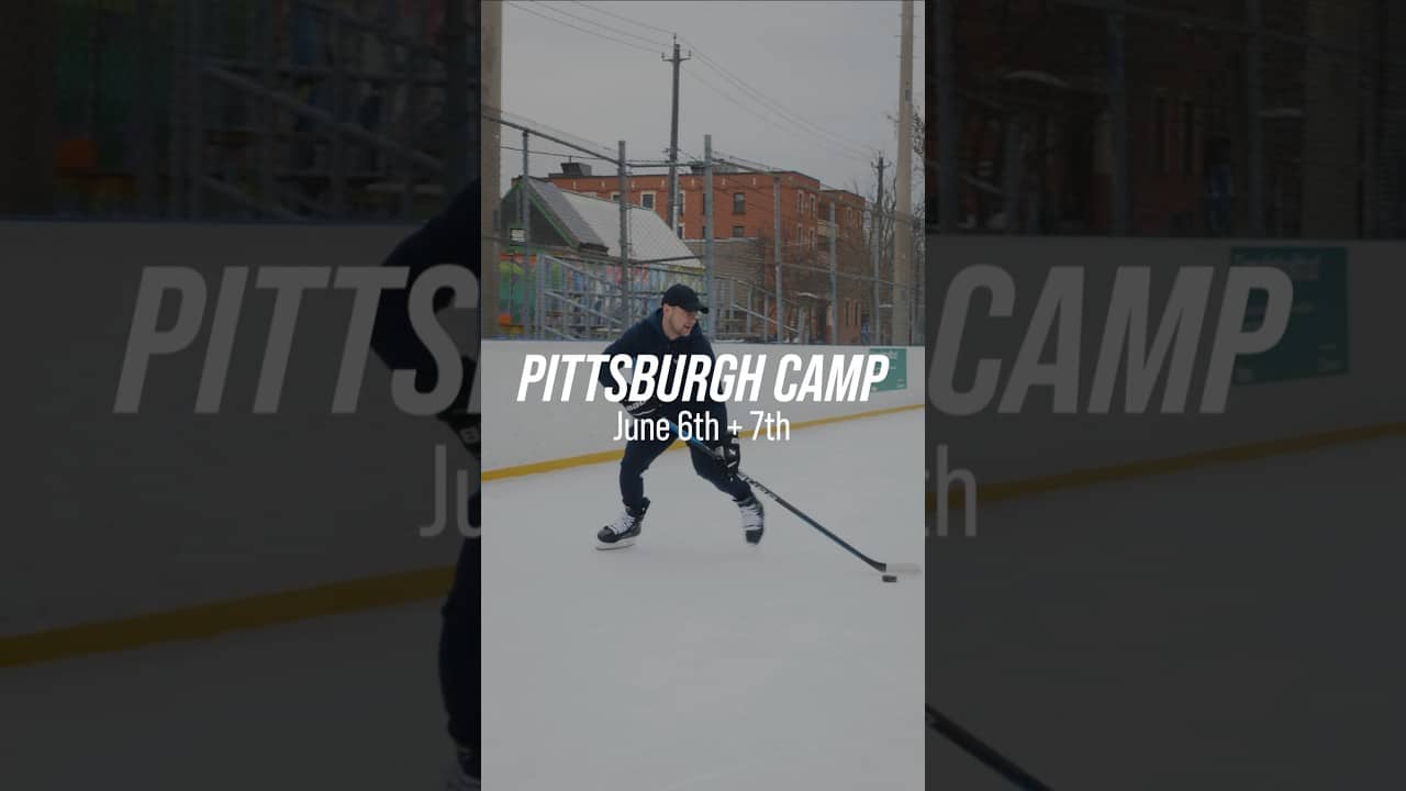 STEP ON THE ICE WITH ME AT THE PITTSBURGH CAMP! LEARN MORE AND SIGN UP AT ITRAINHOCKEY.COM!