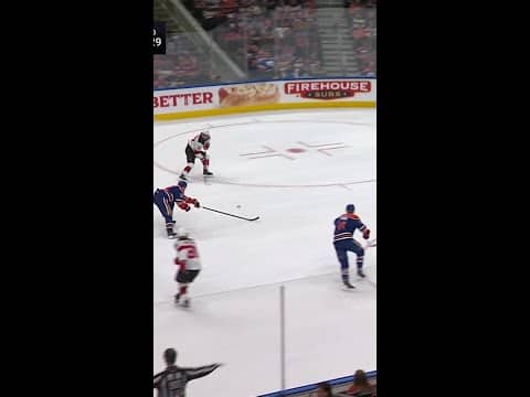 Cody Glass with a Short Goal vs. Edmonton Oilers