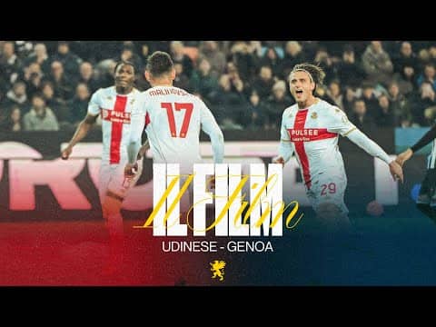 🐦‍🔥 RUSLAN + BROOKE for the WIN | UDINESE - GENOA | FILM della PARTITA 2025/26 🎞️