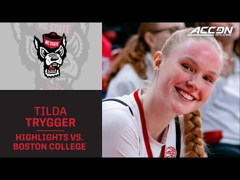 NC State's Tilda Trygger Delivers In A Major Way For The Wolfpack