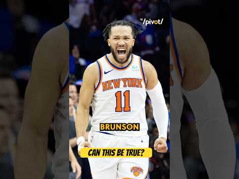Jalen Brunson told John Starks this about 2 years ago…👀 is this true for the Knicks?