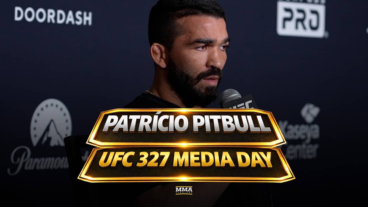 Patricio Pitbull On Aaron Pico Fight At UFC 327, Alexander Volkanovski, More | MMA Fighting