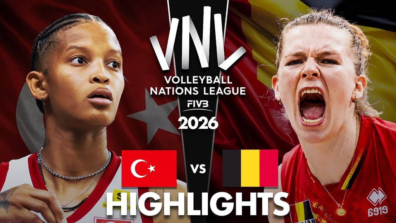 Türkiye 🇹🇷 vs Belgium 🇧🇪 | Highlights | Women's VNL 2026