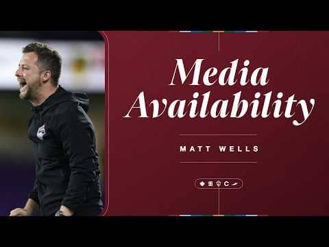 Media Availability | Matt Wells on opening season with aggressive intention against Seattle