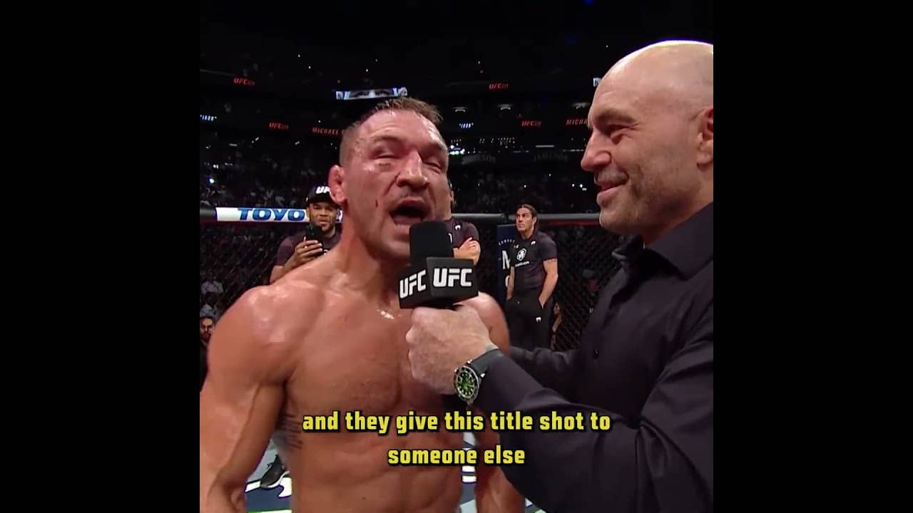 Michael Chandler is BACK BABY #ufcwhitehouse
